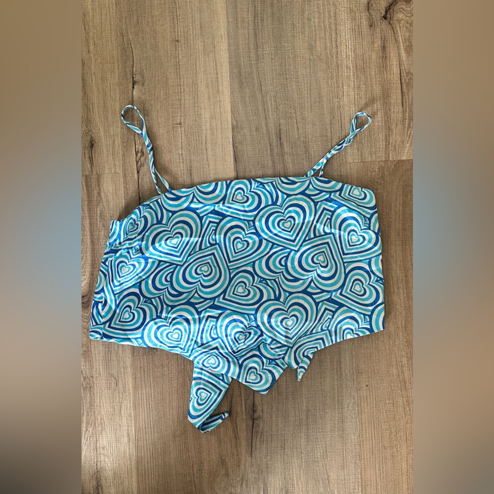 Super Fun Cute Tie Back Top